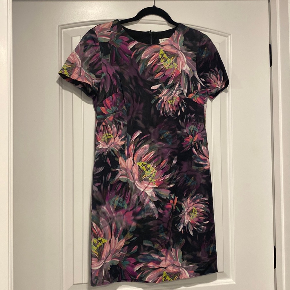 Trina Turk Floral Dress-size 4. Slightly worn, excellent condition.